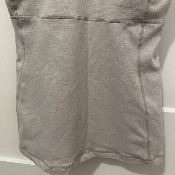 Lululemon Vintage Grey White Halter Workout Tank Top Size 8 Women’s Y2K - Picture 7 of 12